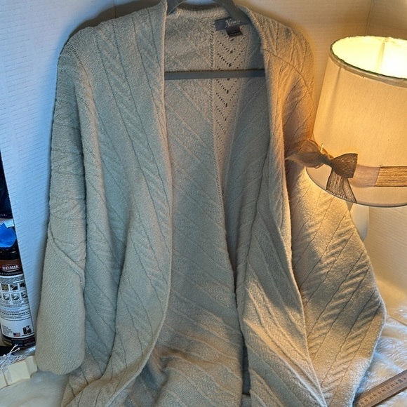 Natural Reflections Womens Knit Open Front Cardigan Sz‎ 2X - Picture 2 of 11